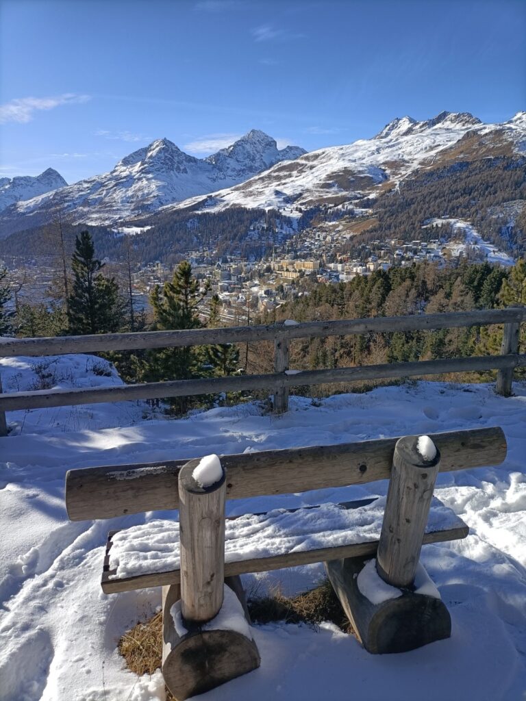 St Moritz : Anello Lago di St Moritz - Laj de Staz